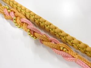 正絹　振袖用　手組帯締め